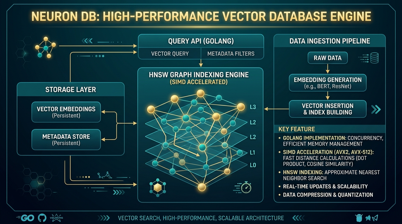 Building Custom Golang Vector Database Engine HNSW