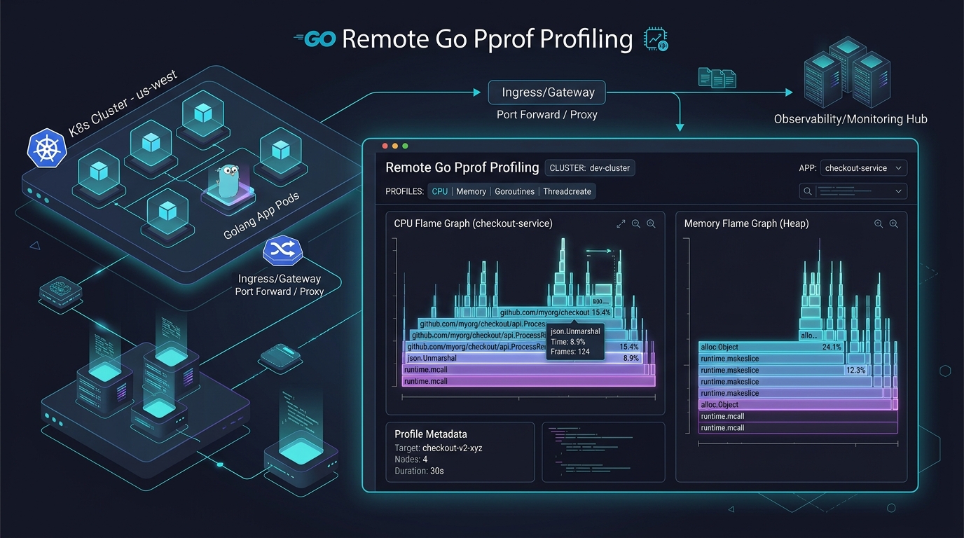 Go pprof: Profiling CPU & Bộ nhớ trên Production