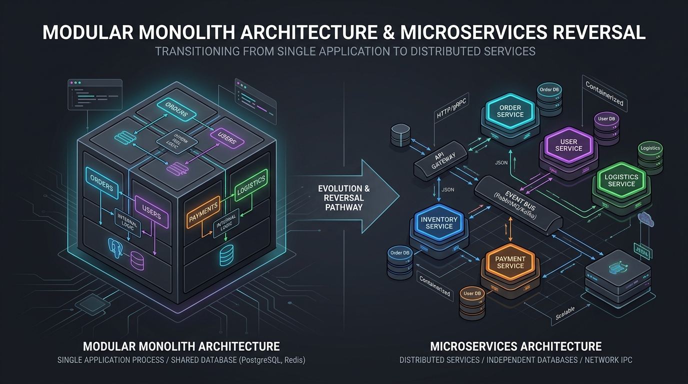 Golang Modular Monolith: Đích Đến Thay Thế Microservices