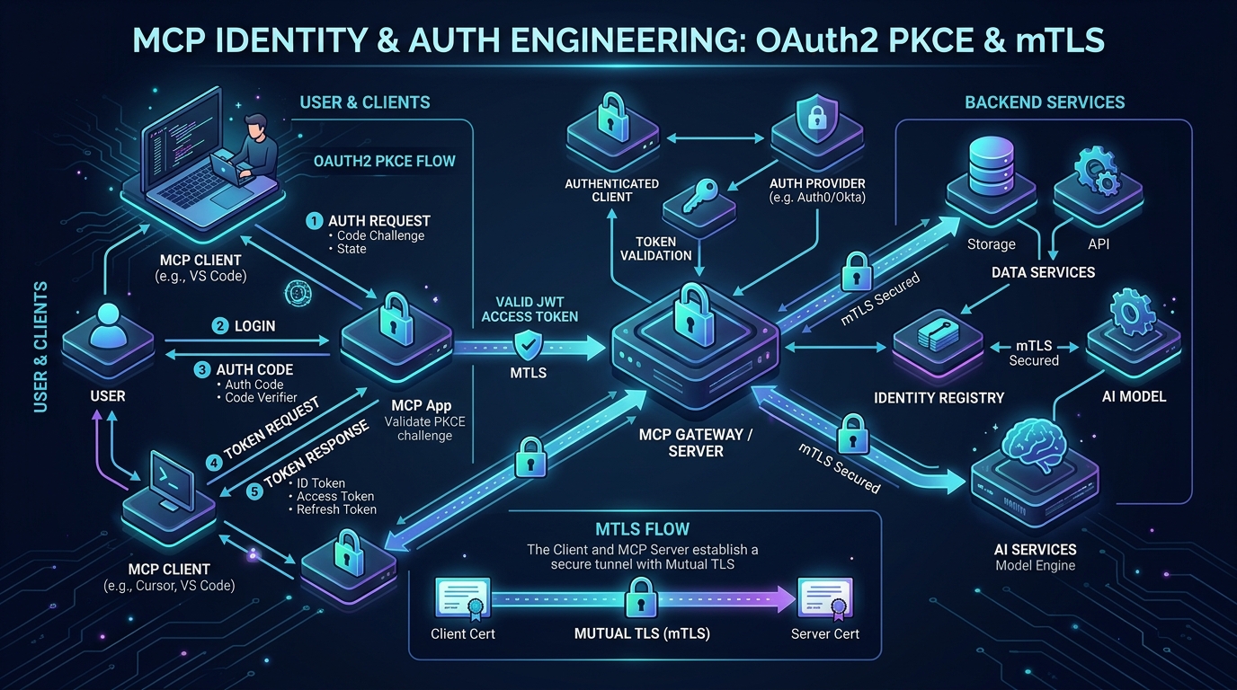 Định Danh & Xác Thực MCP: OAuth 2.1 & SPIFFE/SPIRE