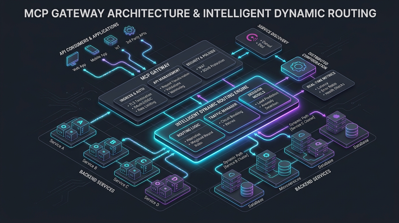 Kiến Trúc MCP Gateway và Topology Định Tuyến Thông Minh