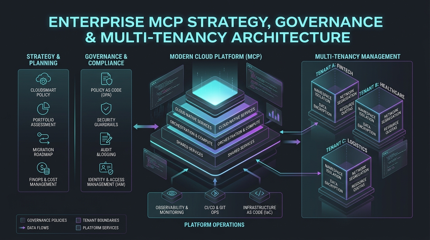 Triển Khai MCP Doanh Nghiệp Kubernetes Multi-Region và Quản Trị Hệ Thống