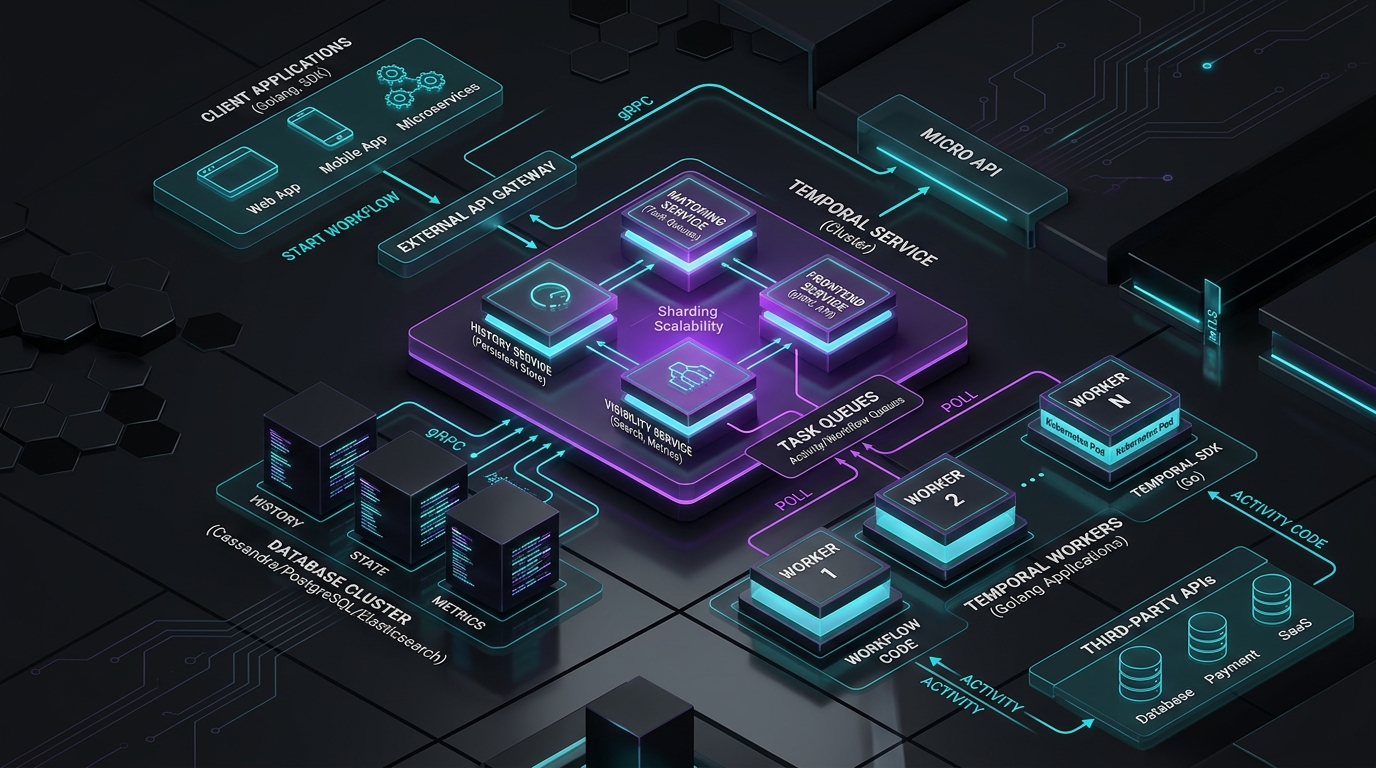 Orchestrated Saga Pattern với Temporal Go SDK trong FinTech Microservices